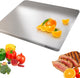  Steel Kitchen Counter top for Cutting, Vegetable Chopper, for Meat & Veggies Items, Chopping Board Steel pad (Medium Platform)