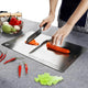  Steel Kitchen Counter top for Cutting, Vegetable Chopper, for Meat & Veggies Items, Chopping Board Steel pad (Medium Platform)