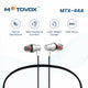 Mtovox MTX-444 Neckband with 120 Hours Play Time