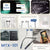 MTOVOX MTX-101 Wireless Neckband Earphones - 120H Playtime, Magnetic Power, AI-ENx™ Noise Cancellation
