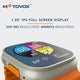 Mtovox MTX-777 Ultra Smart Watch: Experience the Latest in Cutting-Edge Technology with Two Stylish Interchangeable Color Bands for Unmatched Versatility and Performance